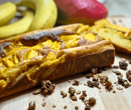 bananin kruh z mangom